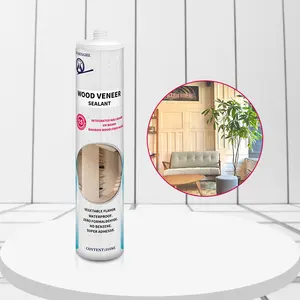 MH gỗ Veneer MS Polymer Sealant khô nhanh đen trắng không thấm nước gỗ Veneer Sealant caulk dính ủng hộ trên ván ép