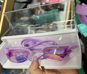 Lunettes de natation de compétition pour adultes, lunettes de natation pour enfants, étanches, anti-buée, haute définition, électro-plaquées, pour l'entraînement. - Product Image 5