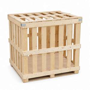 Jiangxi Changjiu Wooden <b>Crate</b> 1200x1100x20mm Fumigation-Free Export Packaging <b>Box</b> Customizable Load Capacity 2000kg - Product Image 4