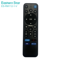Control Remoto ES-RM112-1-V a Precio de Fábrica para el Nuevo Google Chromecast 4k TV, Decodificador con Google Voice, Smart TV G9N9N, Control por Voz BT IR