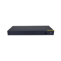 Commutateurs Poe 100Mbps AI 24 ports sortie de commutateur ethernet poe 24v 48v 52v commutateur poe 24 ports avec 4 liaisons montantes RJ45 2Giga SPF