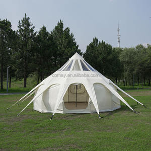 Tenda per esterni <span class=keywords><strong>Glamping</strong></span> di lusso in cotone 4 stagioni 4m 5m 6m tenda per osservare le stelle - Product Image 1