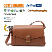 Sac à bandoulière en cuir véritable pour femme, fermeture éclair, pochette seau, chaînes japonaises, grande capacité, logo personnalisé, OEM, vente en gros fabricant