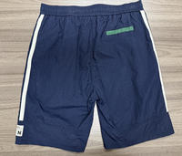 Pantalones Cortos Capri de Verano 2026 para Hombre, Estilo Urbano, Finos, de Secado Rápido, Atléticos, de Longitud Media, Sueltos, con Bordado y Parches, de Seda Helada, con Cierre de Cremallera