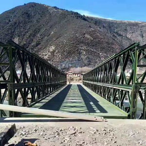 Cadre en <span class=keywords><strong>treillis</strong></span> modulaire préfabriqué <span class=keywords><strong>Pont</strong></span> bailey en <span class=keywords><strong>treillis</strong></span> d'acier panneau de suspension de construction <span class=keywords><strong>Pont</strong></span> en <span class=keywords><strong>treillis</strong></span> métallique portable - Product Image 1