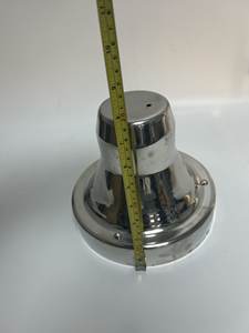 Accessoires d'extérieur de voiture Chrome 22.5 inch Wheel Center Hub Cup Center Cap For Scania Truck Aluminum Steel Axle Cover - Product Image 4