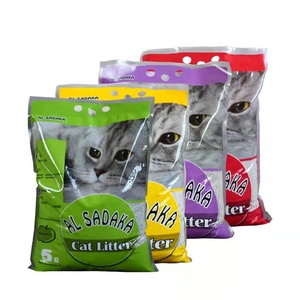 5L Strong Cat Litter Agglomeration And Deodorization ball shape cat sand bentonite cat litter
