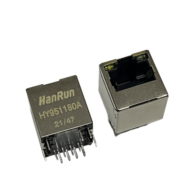 HY951180A with lamp HY951180A RJ45 network transformer with lamp network filter