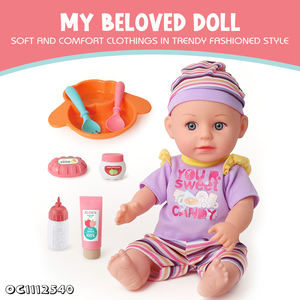 Personalizado 14 pulgadas de cuerpo completo de silicona <span class=keywords><strong>Reborn</strong></span> bebé al por mayor muñecas juguetes baratos con biberón de juguete <span class=keywords><strong>para</strong></span> bebé con 12 sonidos - Product Image 2