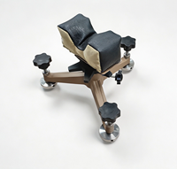 Support de tir métallique prêt pour l'atelier avec réglage de précision pour le tir en extérieur, léger (3,5 kg)