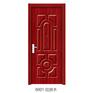 Porte intérieure composite 8001, isolation acoustique, utilisation en chambre d'hôtel, design traditionnel, surface finie - Product Image 1