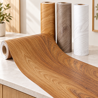 Papier peint à effet bois réaliste MORLENX pour la décoration murale intérieure moderne, maison, bureau, meubles