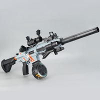 Favourite Simulation Continuous Sniper Unisex Adults Outdoor Shooting Battle AK Soft Bullet Plastic Electronic for