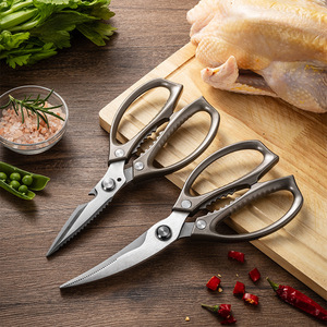 Forbici da Cucina Bestseller Transfrontaliere con Lama in Acciaio Inossidabile, Campioni e Disegni Accettati, Personalizzazione OEM/ODM - Product Image 4