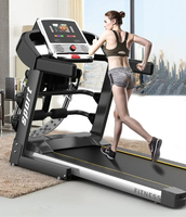 Tapis roulant commercial de nouvelle conception, avec écran LED, pour exercices aérobiques, multifonctionnel, machine de course à pied