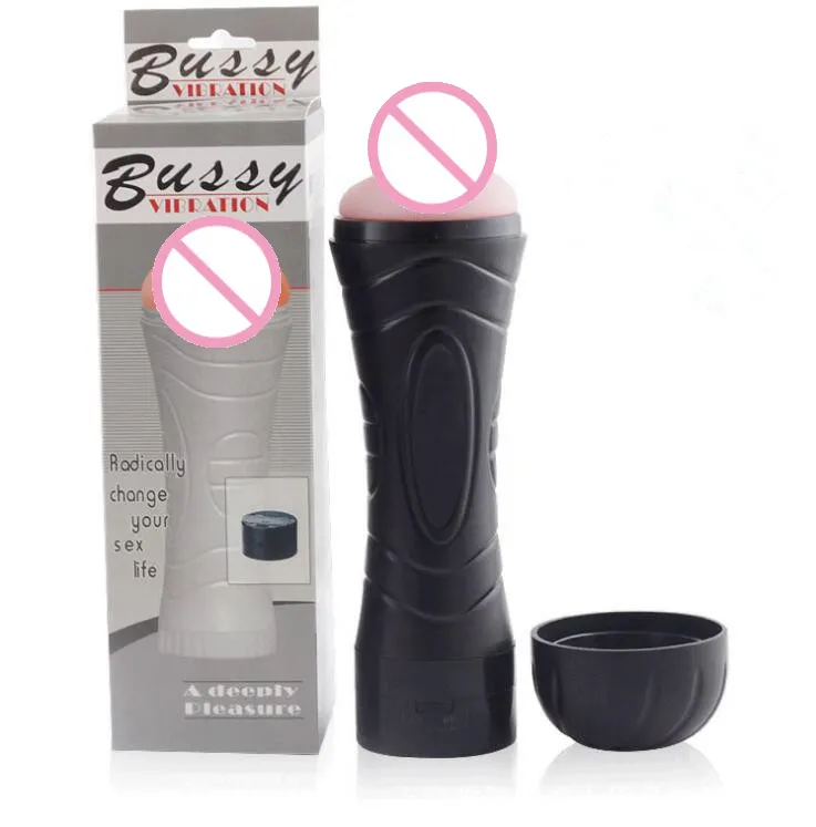 Adult Sex Toys Man Realistic masturbator Artificial Vibrating Hand Free Male Masturbator