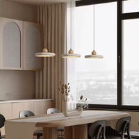 Lampe suspendue postmoderne pour chambre à coucher, chevet, restaurant, bureau, salon, bar, comptoir, petite suspension de luxe minimaliste