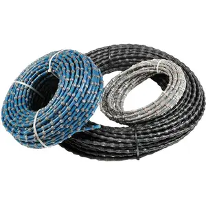 Diamond Wire Rope Saw Granite Concrete Rock Cutting Quarry Diamond Wire Saw For Stone Cutting