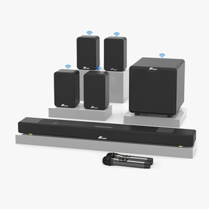 7.1 <b>Speaker</b> System Home Surround 35" Audio TV <b>With</b> Subwoofer, Wireless Home Surround Sound System <b>With</b> <b>Amplifi</b> - Product Image 1