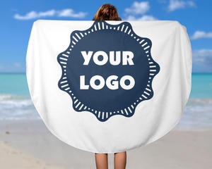 Manta de Playa Circular Personalizada, Toalla de <span class=keywords><strong>Piscina</strong></span> Redonda Grande de Microfibra, Antiarena, de Secado Rápido, Alfombra de Viaje, Manta de Picnic Extra Grande - Product Image 6