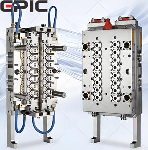 صانع قالب مدينة الذهب توريد 16 تجاويف عداء ساخن الطبية PP زجاجة ضخ البلاستيك صب زجاجة التشكيل - Product Image 6