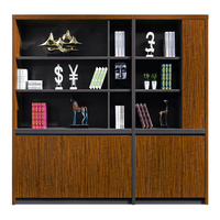 Armoire de filage de luxe en bois, bibliothèque aviateur, classeur arrondi, moderne, haute qualité