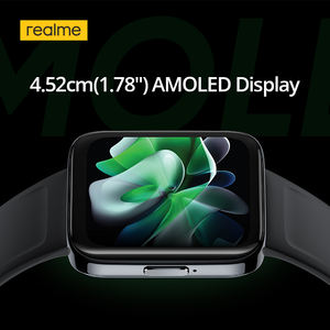 <span class=keywords><strong>Realme</strong></span> Watch <span class=keywords><strong>3</strong></span> <span class=keywords><strong>Pro</strong></span> montre intelligente 1.78 "AMOLED écran clair Bt appel multi-système autonome GPS <span class=keywords><strong>10</strong></span> jours d'autonomie de la batterie NFC - Product Image 3