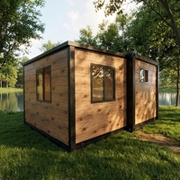 Maison conteneur extensible de 40 pieds aux normes américaines, villa préfabriquée de luxe, 4 chambres, 2 salles de bain, cuisine, maison mobile, livraison rapide, prix