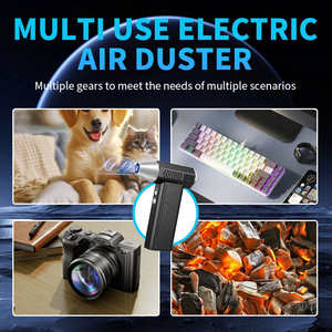 पोर्टेबल हैंडहेल्ड प्रशंसक 5000 माह एयर ब्लोअर इलेक्ट्रिक मिनी जेट टर्बो प्रशंसक 130000 आरपीएम पर संकुचित एयर डस्टर मिनी टर्बो हिंसक जेट प्रशंसक - Product Image 6