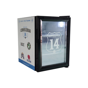 Réfrigérateur à <span class=keywords><strong>caviar</strong></span> Meisda SC35 35L, commercial, OEM, logo personnalisé, petite porte en verre - Product Image 3