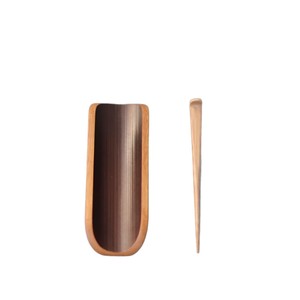 Bamboo Tea Scoop And <b>Spoon</b> Set Flat Minimalist Eco Friendly <b>Coffee</b> Tea Tools - Product Image 5