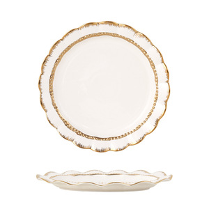 Nouvelle plaque en céramique nordique pour décoration de Table de mariage, pour <span class=keywords><strong>location</strong></span> de cosmétiques, maquillage, bijoux et toilette, <span class=keywords><strong>plateau</strong></span> décoratif - Product Image 1