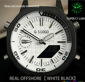 Ensemble de visage coloré cadran de montre 4 en 1 cadran bague intérieure marqueur montre main GA2100 cadran <span class=keywords><strong>GA2110</strong></span> CASI chêne personnalisation Mod Kit montre partie - Product Image 3