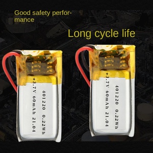 แบตเตอรี่ลิเธียมโพลิเมอร์ Topsale Custom 451220 3.7V 80mAh - บางเฉียบ น้ำหนักเบา และปลอดภัย พกพาสะดวก สำหรับของเล่นและอุปกรณ์อิเล็กทรอนิกส์ IEC62133 - Product Image 6