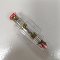 Porte-fusible en ligne AGU de haute qualité, nouveau, en alliage de zinc, borne à vis, verrouillage étanche, 63V DC 60A, amplificateur audio de voiture
