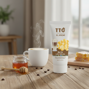 Crème pour les mains hydratante et nourrissante TTO avec parfum de miel et de latte, acide hyaluronique et beurre de karité 50 ml - Product Image 3