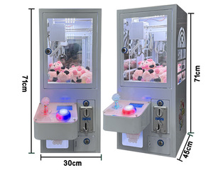 Directamente <span class=keywords><strong>de</strong></span> fábrica que funciona con monedas Arcade Plush Toy Catcher Prize Machine Clip Toy Machine - Product Image 4