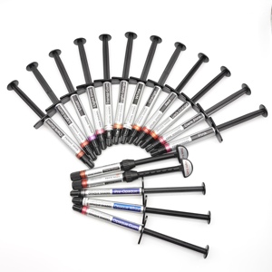 Rizhoz Matériau <span class=keywords><strong>composite</strong></span> photopolymérisable en seringue, pâte photopolymérisable 5g, couleurs Gencive Foncée et Gencive Claire, haute résistance, pour restauration indirecte - Product Image 5