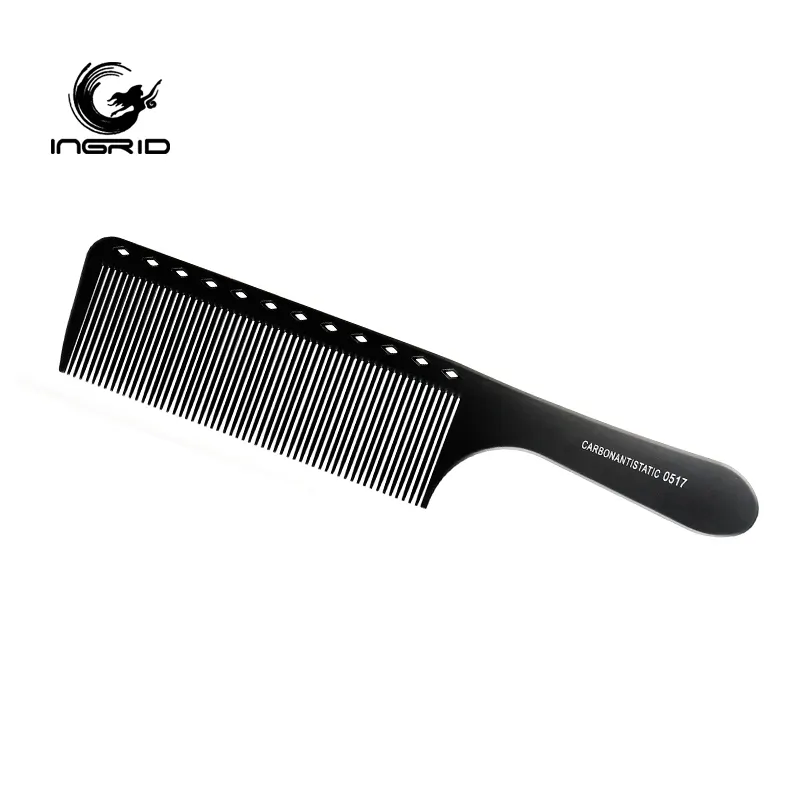 Sisir Karbon Rambut Detangling Anti Statis, Salon Tata Rambut Profesional, Harga Grosir, Sisir Karbon