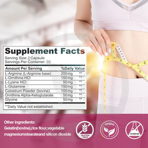 OEM/ODM Capsules amincissantes naturelles végétaliennes pour brûler les graisses, raffermir la peau et raffermir le ventre, supplément à base de plantes pour le plan de légèreté - Product Image 4