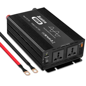 Hot Selling Software Reengineering Powerful Car Inverter: DC 12V To AC 110V For Car Pure Sine Wave Inverter With QC3.0