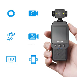 New 5-6 Hours Long Battery Life <b>Mini</b> Pocket Action <b>Camera</b> Body <b>Camera</b> Vlog <b>Camera</b> Anti-shake 1080P HD Wifi Handheld <b>Camera</b> - Product Image 4