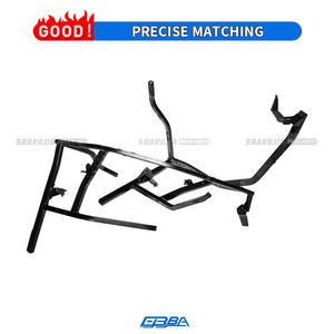 โครงหม้อน้ำอลูมิเนียมด้านหน้าซ้ายหรือขวาสีดำสำหรับ Ferrari F8 2023-2025 OE 985854846 985854837 2025 - Product Image 5