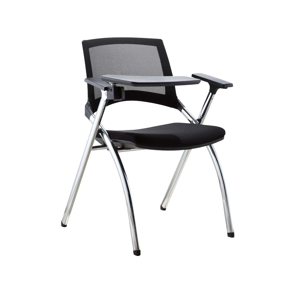 Chair folding study student school class adjustable armrest with Notepad
