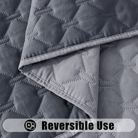 Housse de canapé imperméable pour fauteuil avec sangles élastiques et bâtons en mousse Taille personnalisable pour canapés trois places