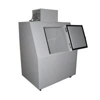 Congélateur vertical 1 porte à refroidissement direct et paroi froide pour usage extérieur, personnalisable par le fabricant