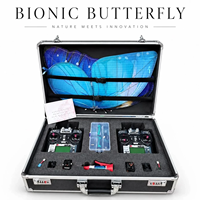 Drone papillon en fibre de carbone, durable et léger, avec lumières LED colorées, ambiance romantique volante, parfait pour les surprises