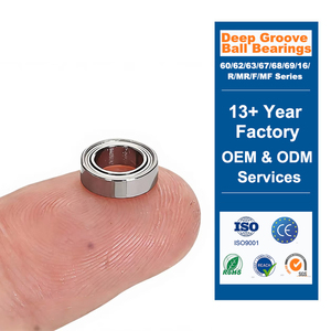 Bantalan Bola Miniatur Baja Tahan Karat P5 MR MR63 <span class=keywords><strong>Bearing</strong></span>  MR63ZZ  MR63-2RS Bantalan Seri MR - Product Image 1