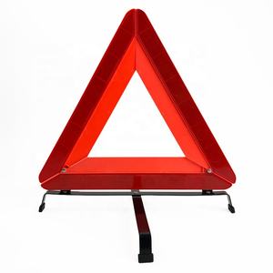 Trípode de accidente de coche de camión de 545g de alta calidad triángulo de advertencia de avería reflectante de emergencia para seguridad en carretera - Product Image 1