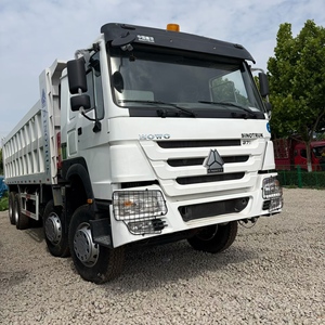 Top Deal HOWO 371 8X4 Diesel Dump Truck with Weichai Engine Euro 3 Left Steering for Sale - Product Image 2